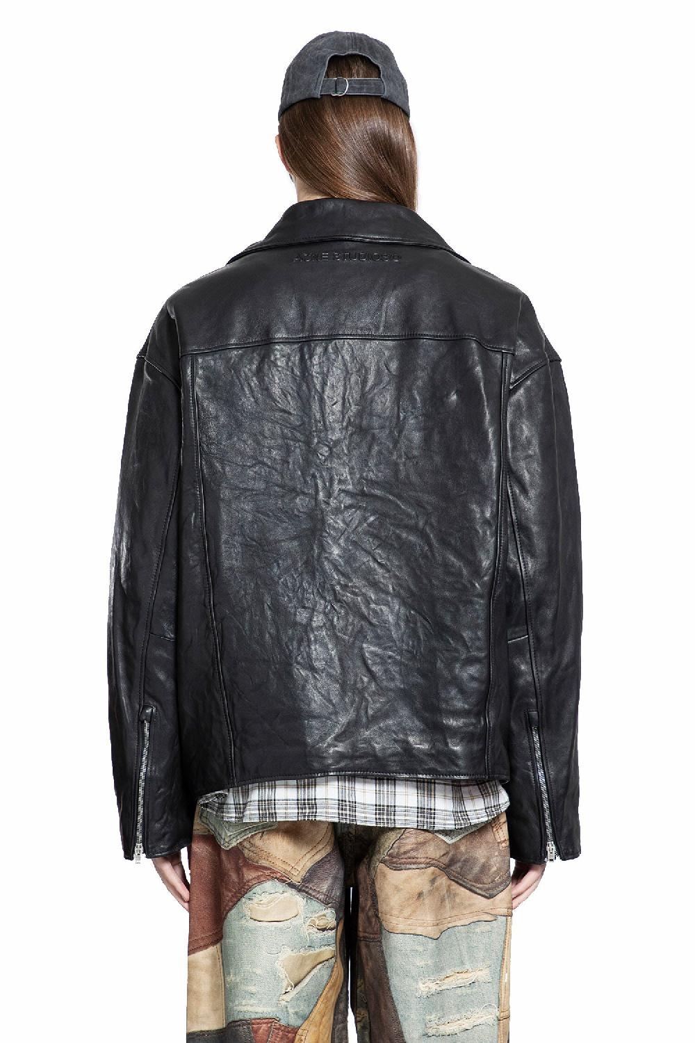 Antonioli ACNE STUDIOS MAN BLACK JACKETS Sconto