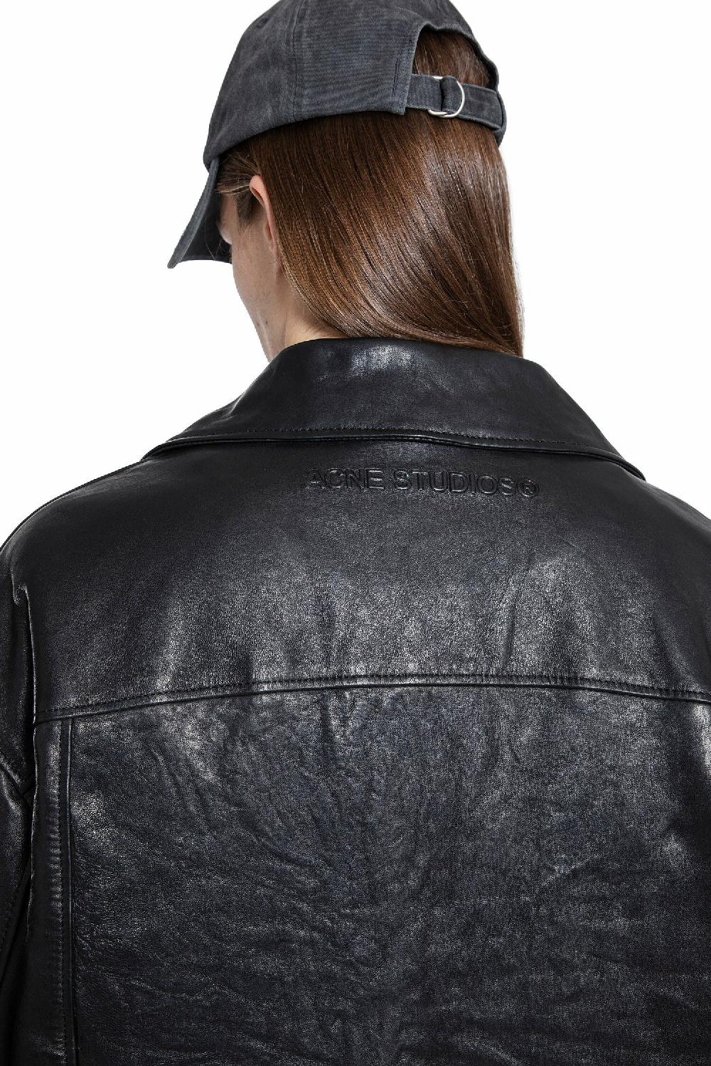 Antonioli ACNE STUDIOS MAN BLACK JACKETS Sconto
