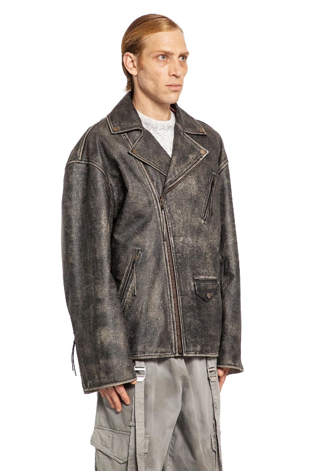 Antonioli ACNE STUDIOS MAN BLACK JACKETS Negozi Online