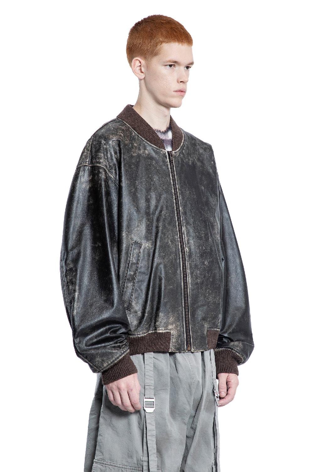 Antonioli ACNE STUDIOS MAN BLACK JACKETS Consegna Veloce