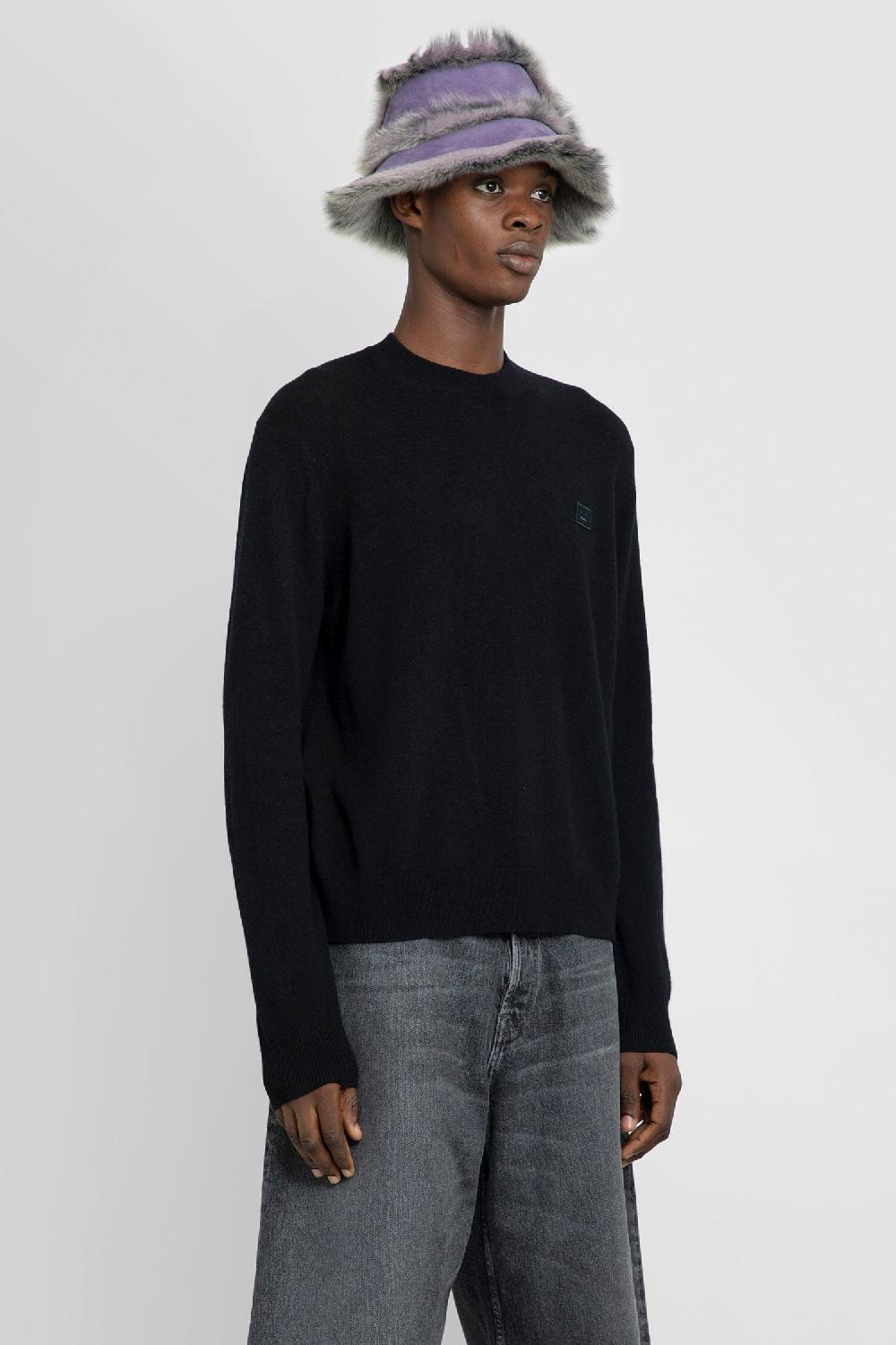 Antonioli ACNE STUDIOS MAN BLACK KNITWEAR Saldi