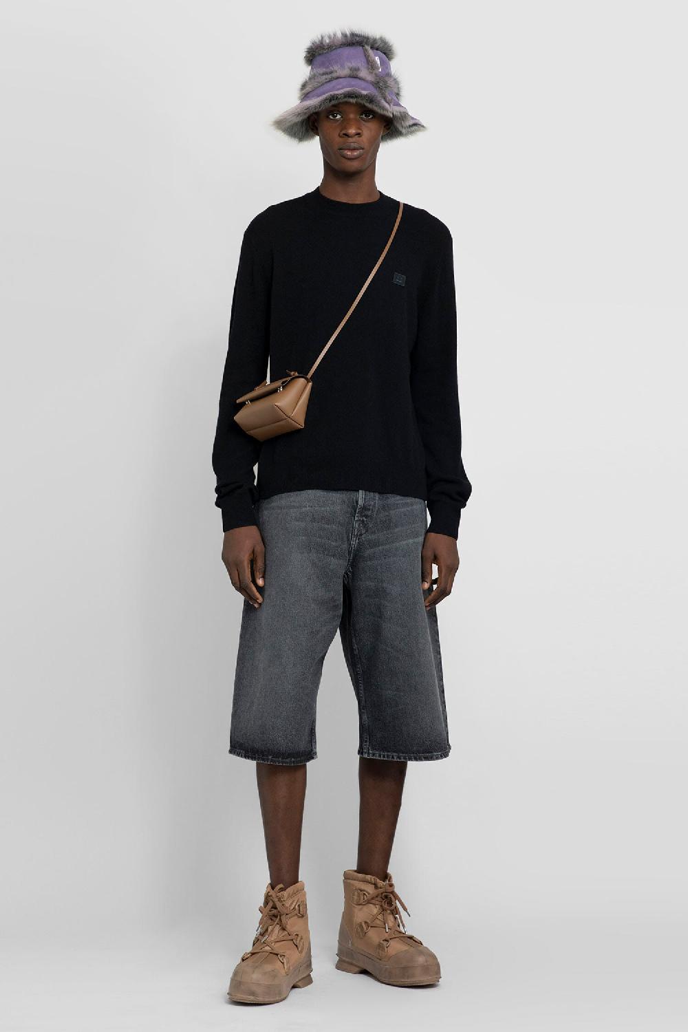 Antonioli ACNE STUDIOS MAN BLACK KNITWEAR Saldi