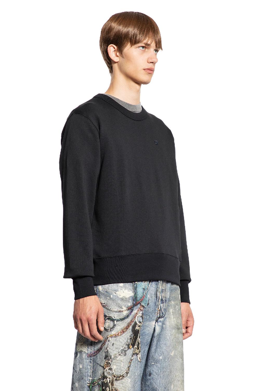 Antonioli ACNE STUDIOS MAN BLACK SWEATSHIRTS Offerte