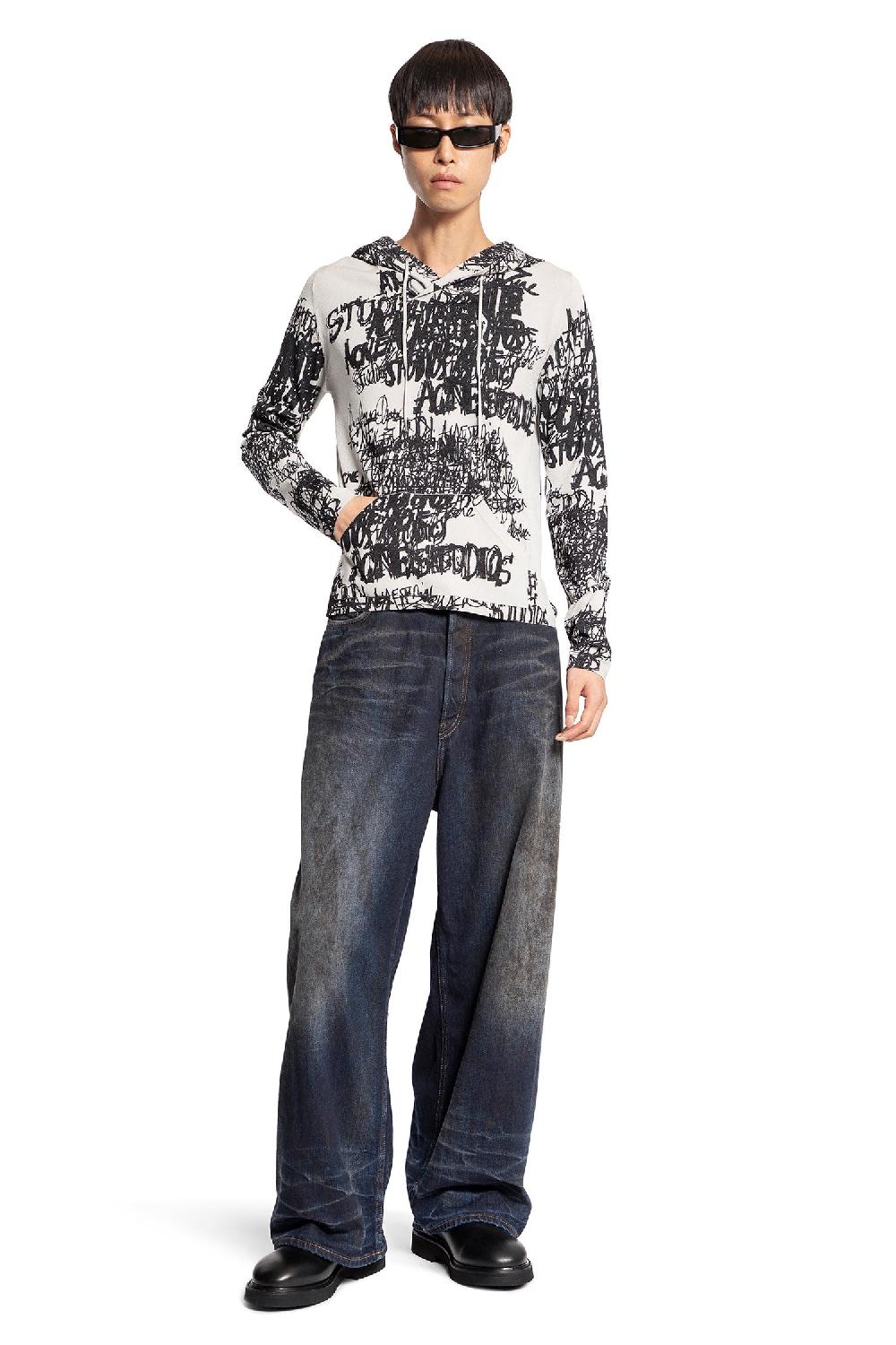 Antonioli ACNE STUDIOS MAN BLACK&WHITE TOPS Vendite Flash