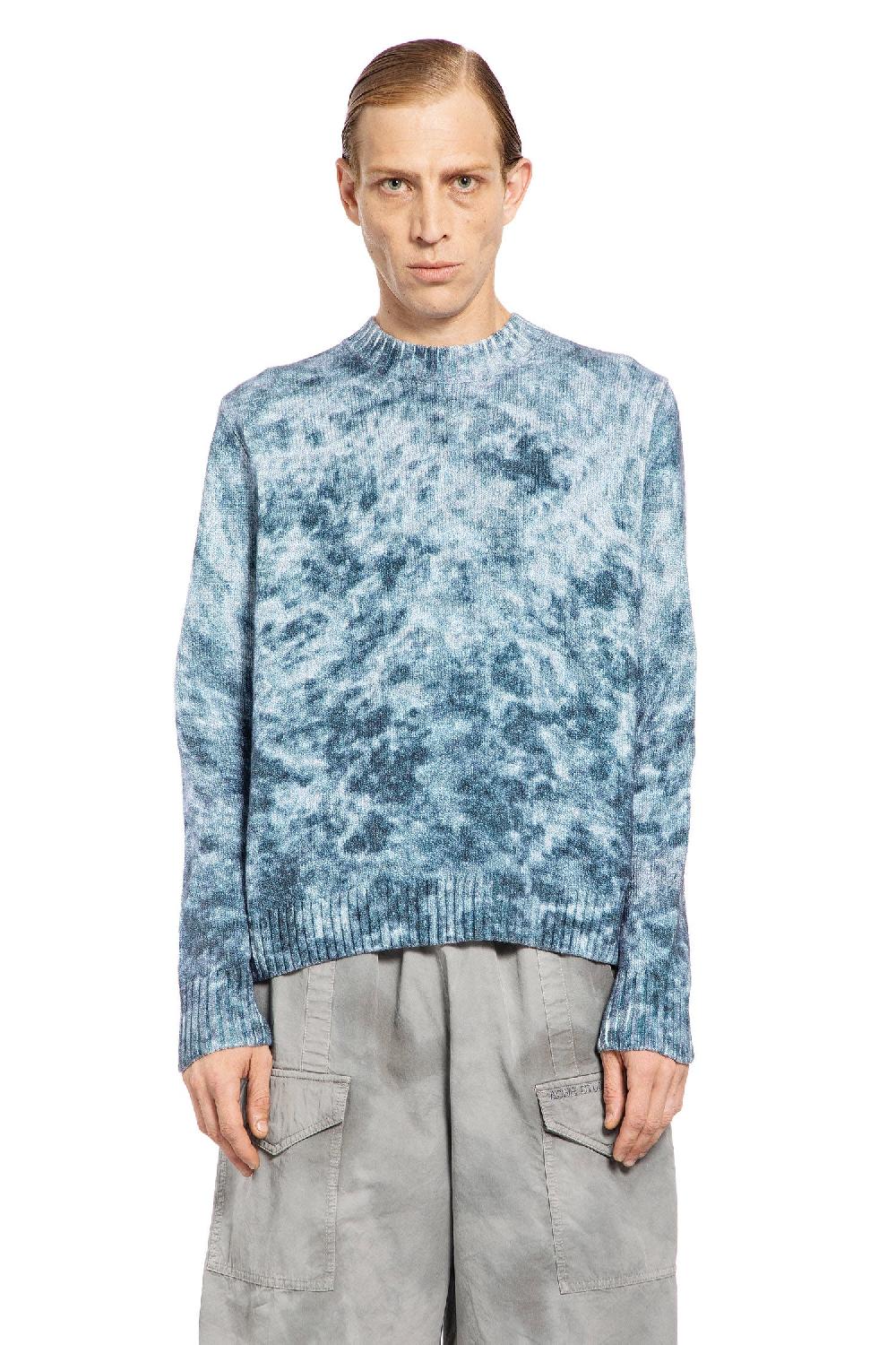 Antonioli ACNE STUDIOS MAN BLUE KNITWEAR Moda