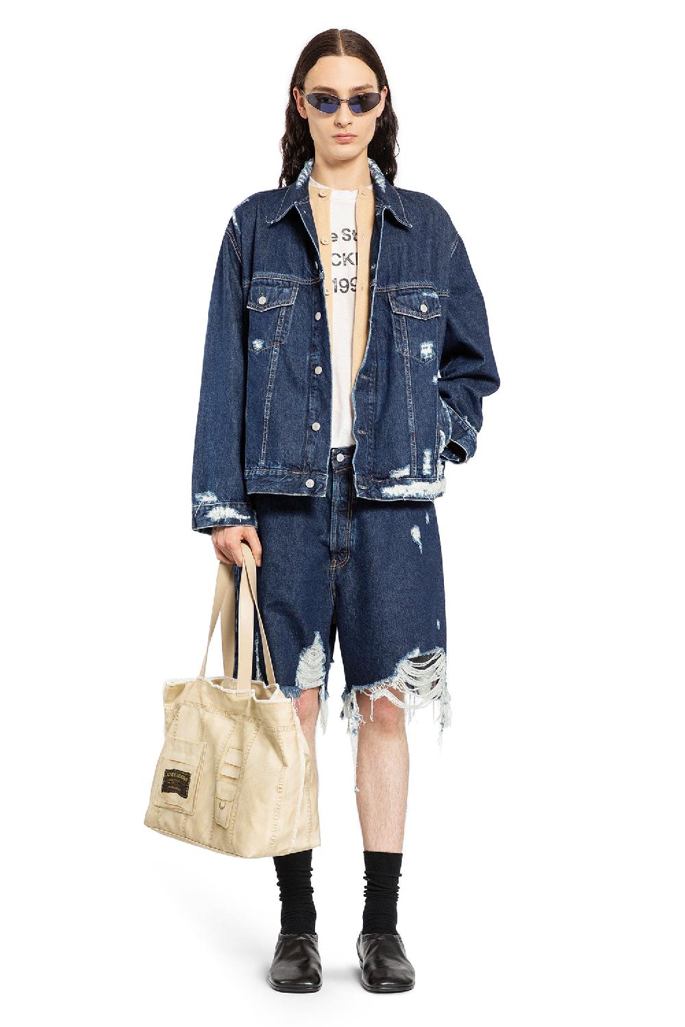Antonioli ACNE STUDIOS MAN BLUE SHORTS & SKIRTS Italy