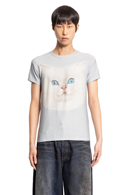 Antonioli ACNE STUDIOS MAN BLUE T-SHIRTS & TANK TOPS In Linea