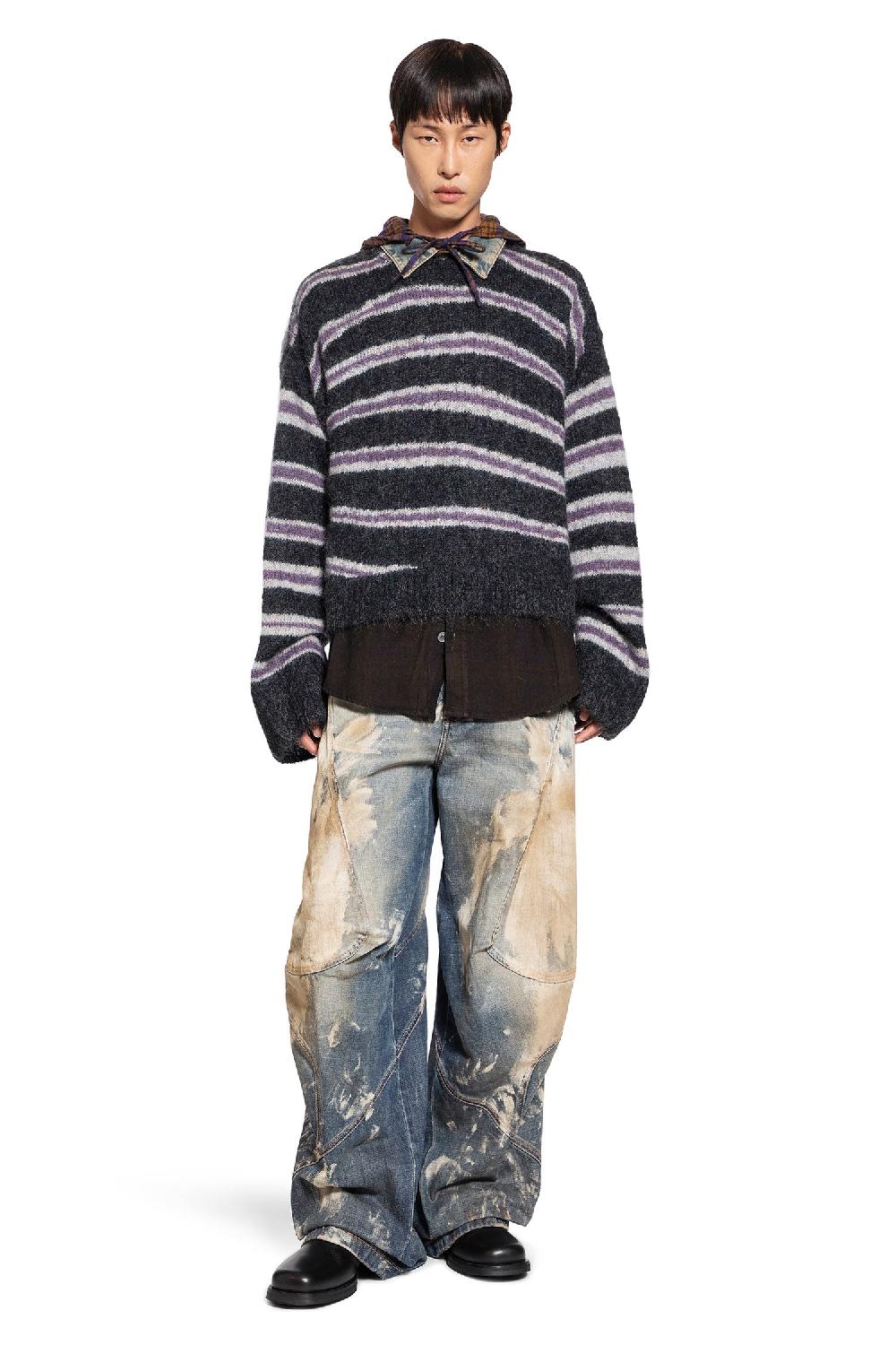 Antonioli ACNE STUDIOS MAN GREY KNITWEAR Vendita