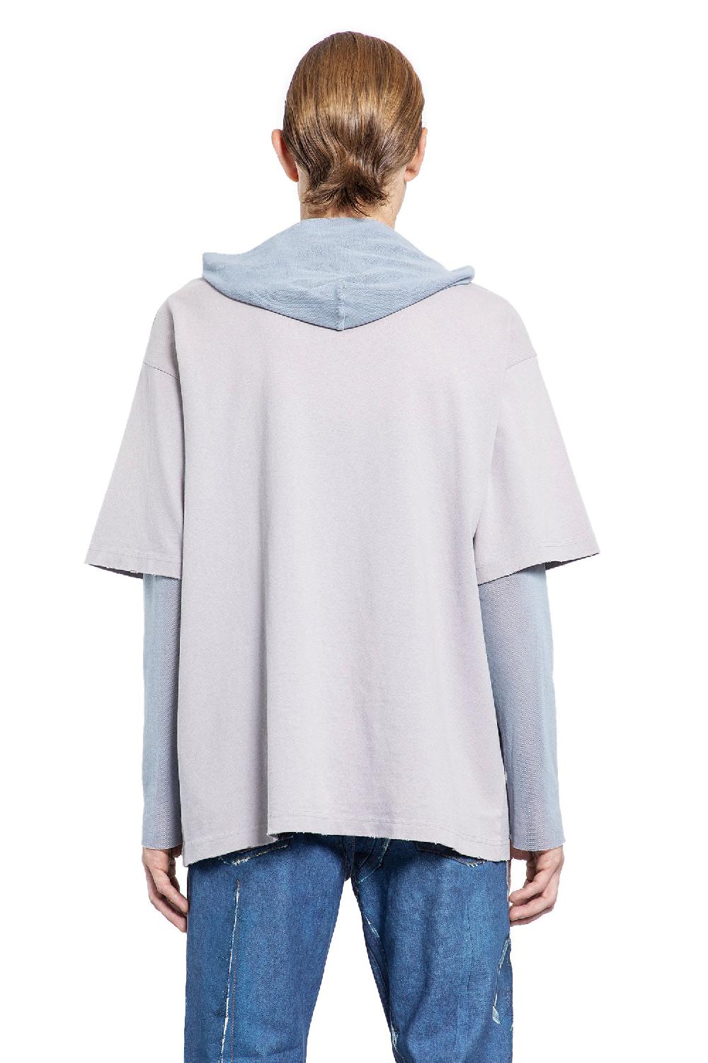 Antonioli ACNE STUDIOS MAN GREY T-SHIRTS & TANK TOPS Qualità Garantita