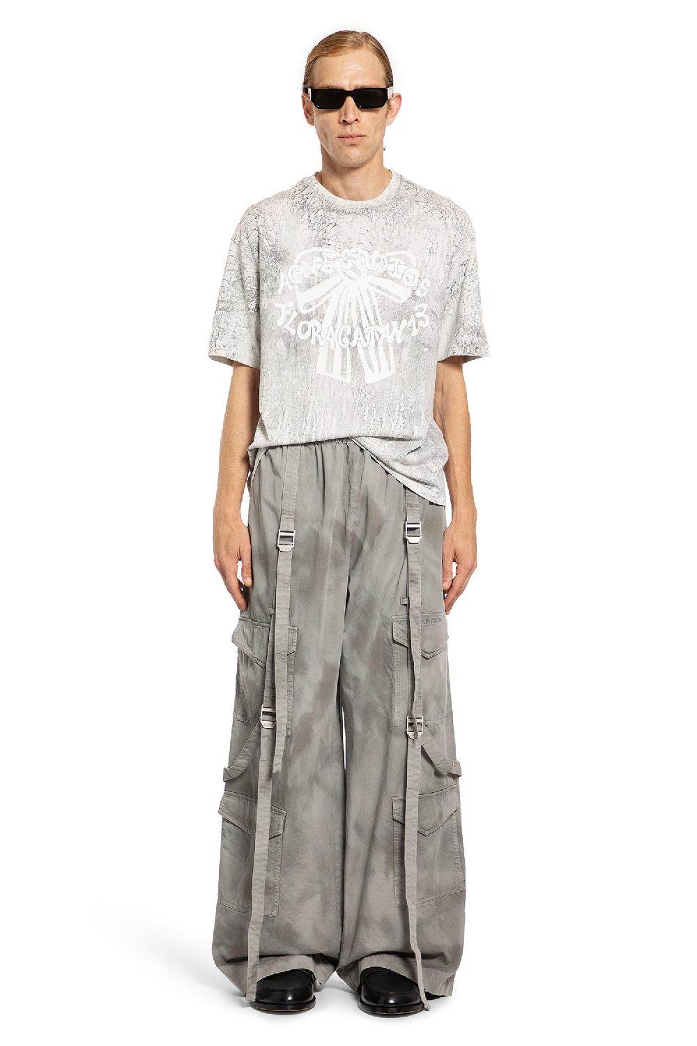Antonioli ACNE STUDIOS MAN GREY T-SHIRTS & TANK TOPS Negozi Online