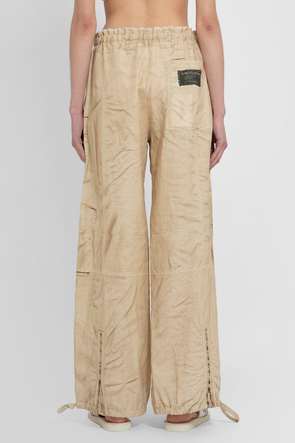 Antonioli ACNE STUDIOS WOMAN BEIGE TROUSERS Vendita Calda