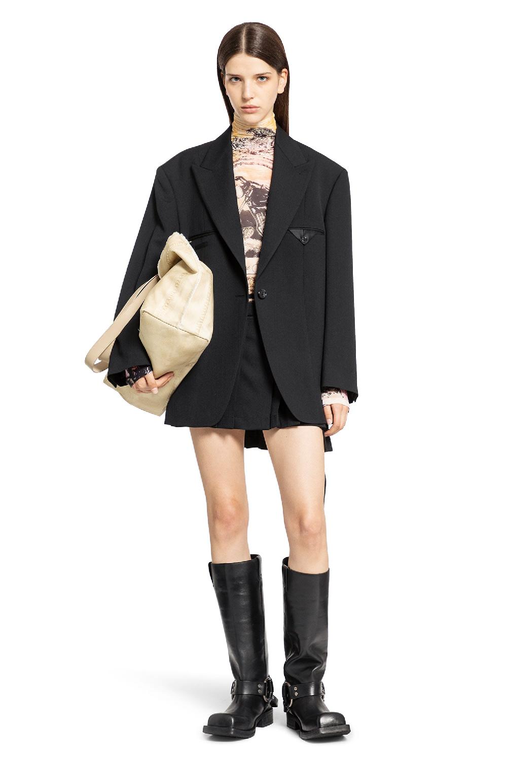 Antonioli ACNE STUDIOS WOMAN BLACK BLAZERS Vendita Economica