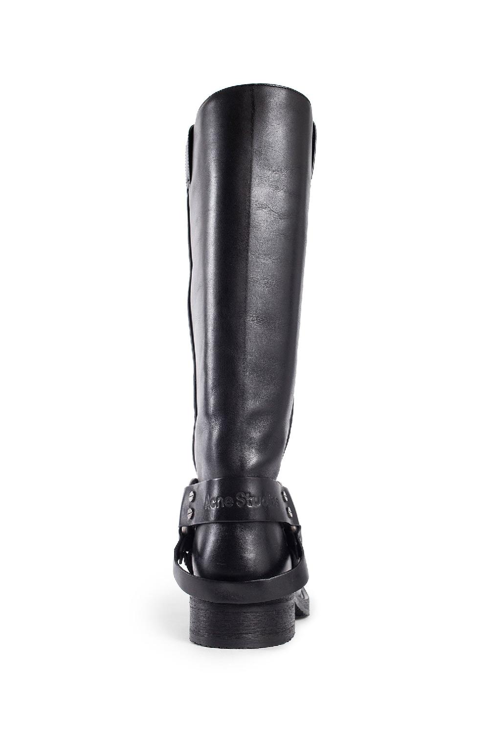 Antonioli ACNE STUDIOS WOMAN BLACK BOOTS Saldi Di Fabbrica