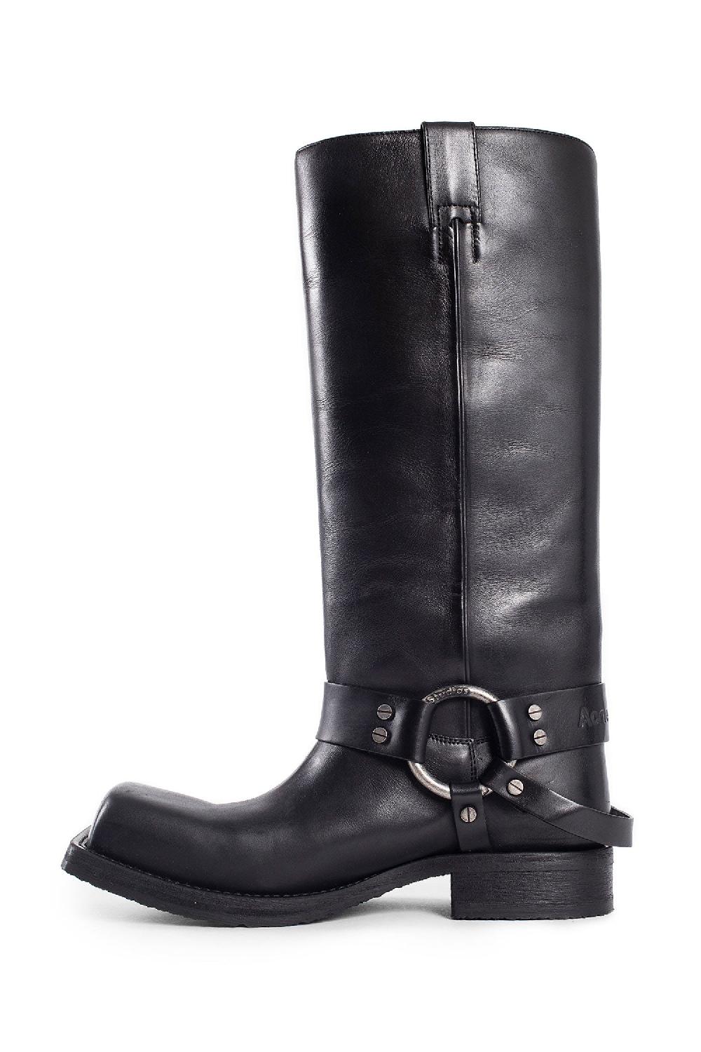 Antonioli ACNE STUDIOS WOMAN BLACK BOOTS Saldi Di Fabbrica