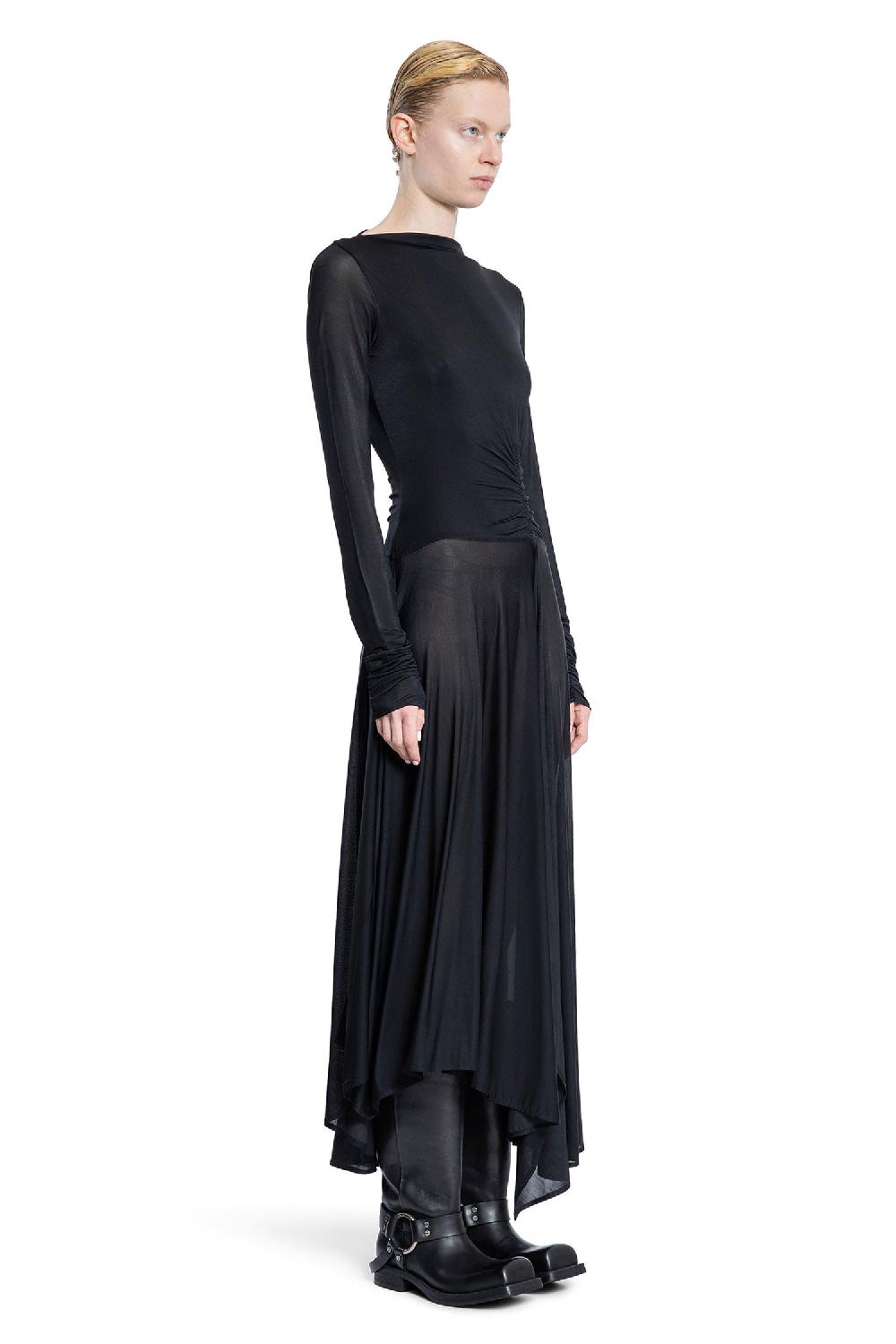 Antonioli ACNE STUDIOS WOMAN BLACK DRESSES Vendite Flash