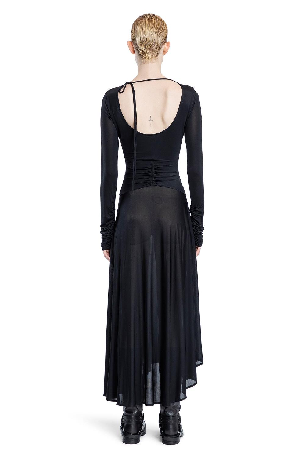 Antonioli ACNE STUDIOS WOMAN BLACK DRESSES Vendite Flash