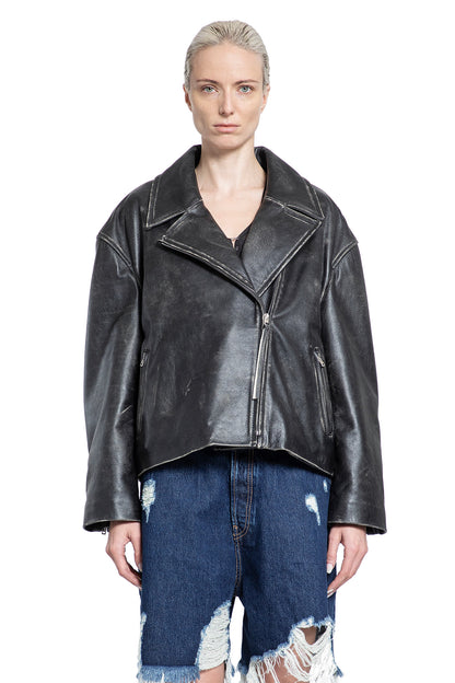Antonioli ACNE STUDIOS WOMAN BLACK JACKETS Negozio