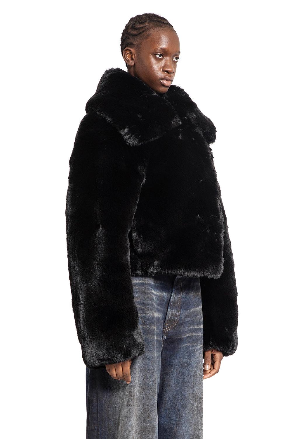 Antonioli ACNE STUDIOS WOMAN BLACK JACKETS In Saldo