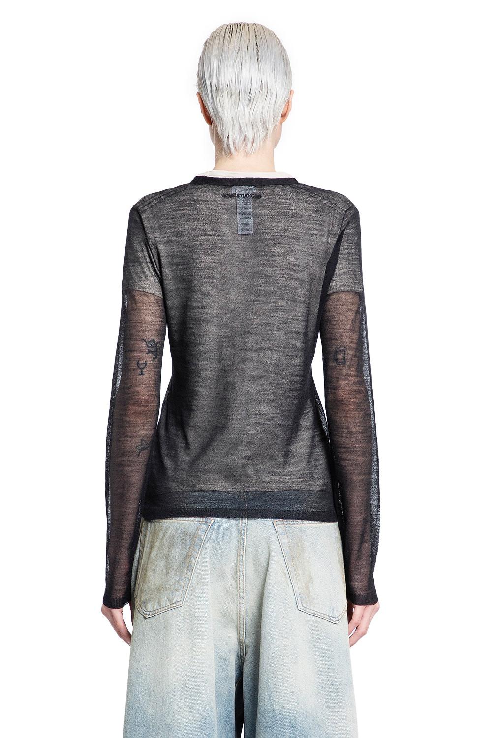 Antonioli ACNE STUDIOS WOMAN BLACK KNITWEAR Nuova