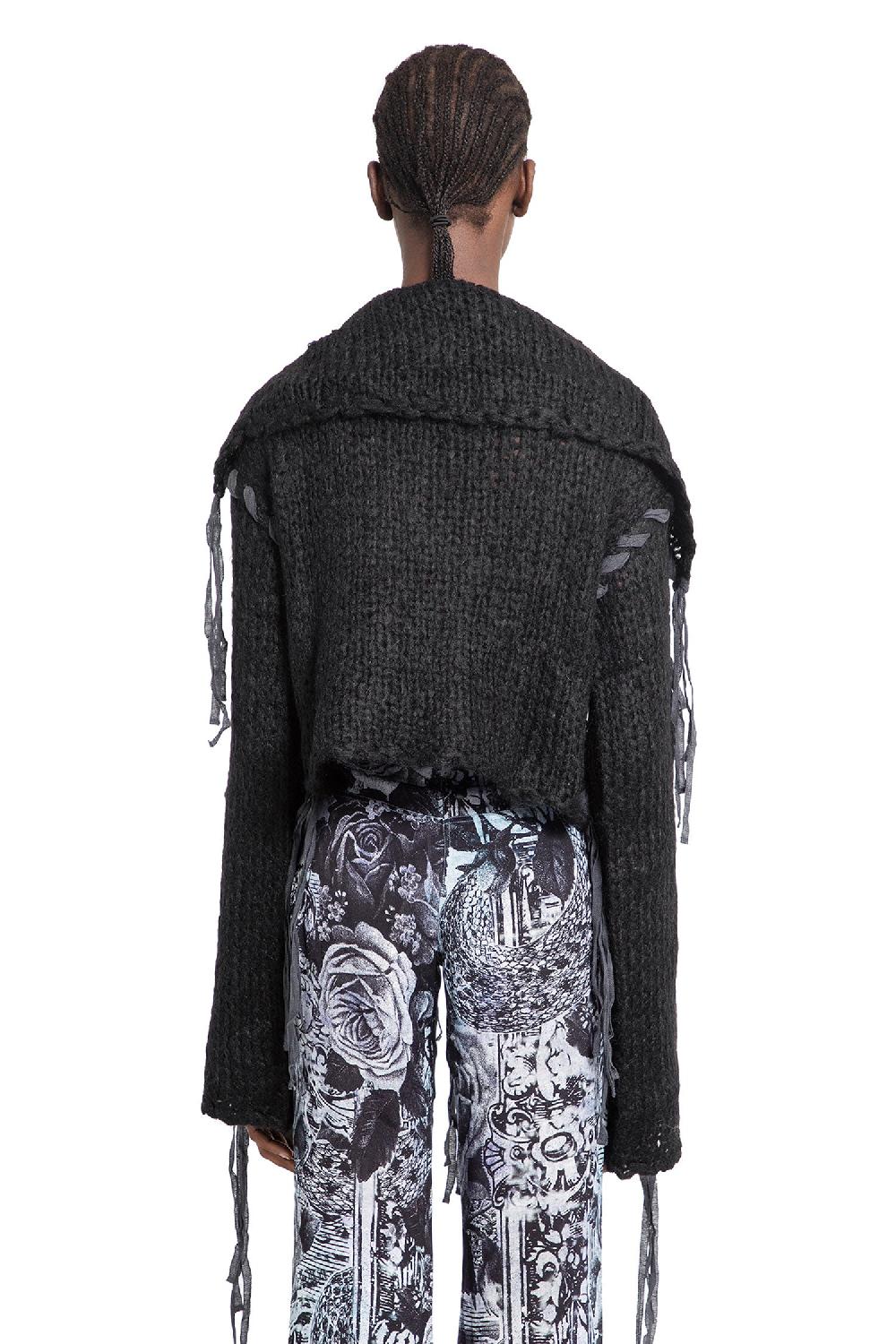 Antonioli ACNE STUDIOS WOMAN BLACK KNITWEAR Moda