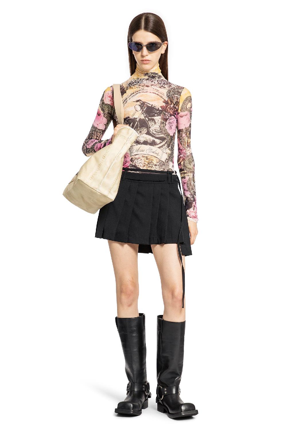 Antonioli ACNE STUDIOS WOMAN BLACK SKIRTS 2025