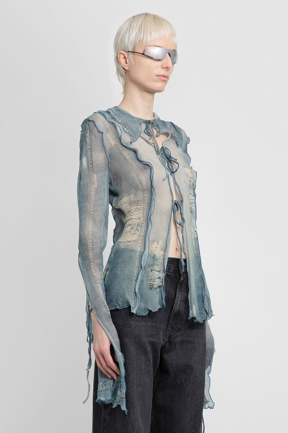 Antonioli ACNE STUDIOS WOMAN BLUE SHIRTS Pezzi Unici