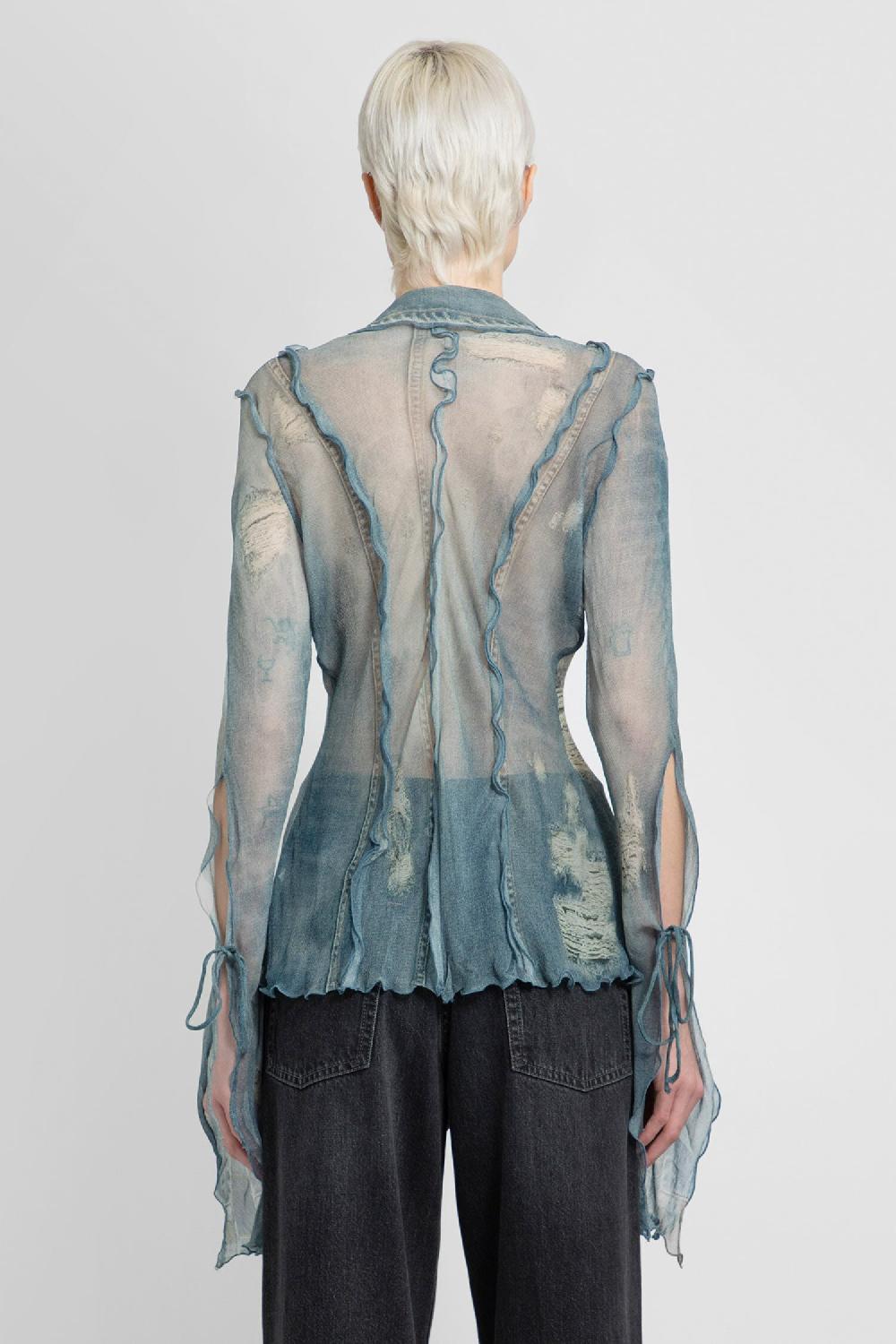 Antonioli ACNE STUDIOS WOMAN BLUE SHIRTS Pezzi Unici