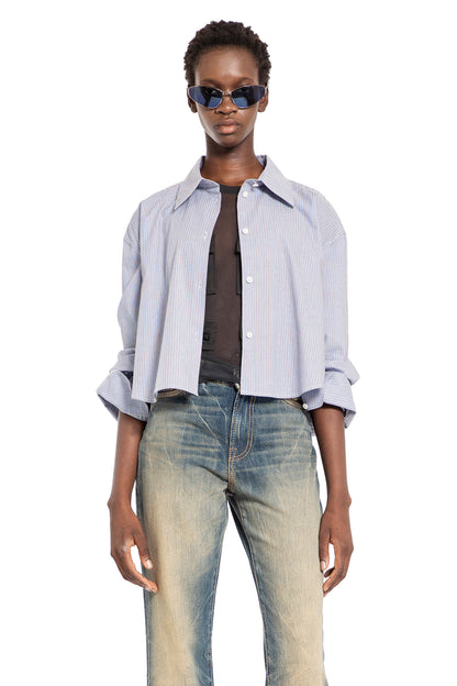 Antonioli ACNE STUDIOS WOMAN BLUE SHIRTS Soddisfazione Garantita
