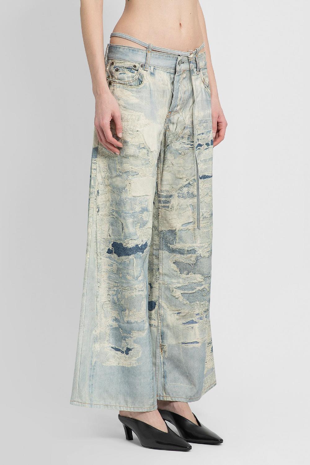 Antonioli ACNE STUDIOS WOMAN BLUE TROUSERS Promozione Limitata