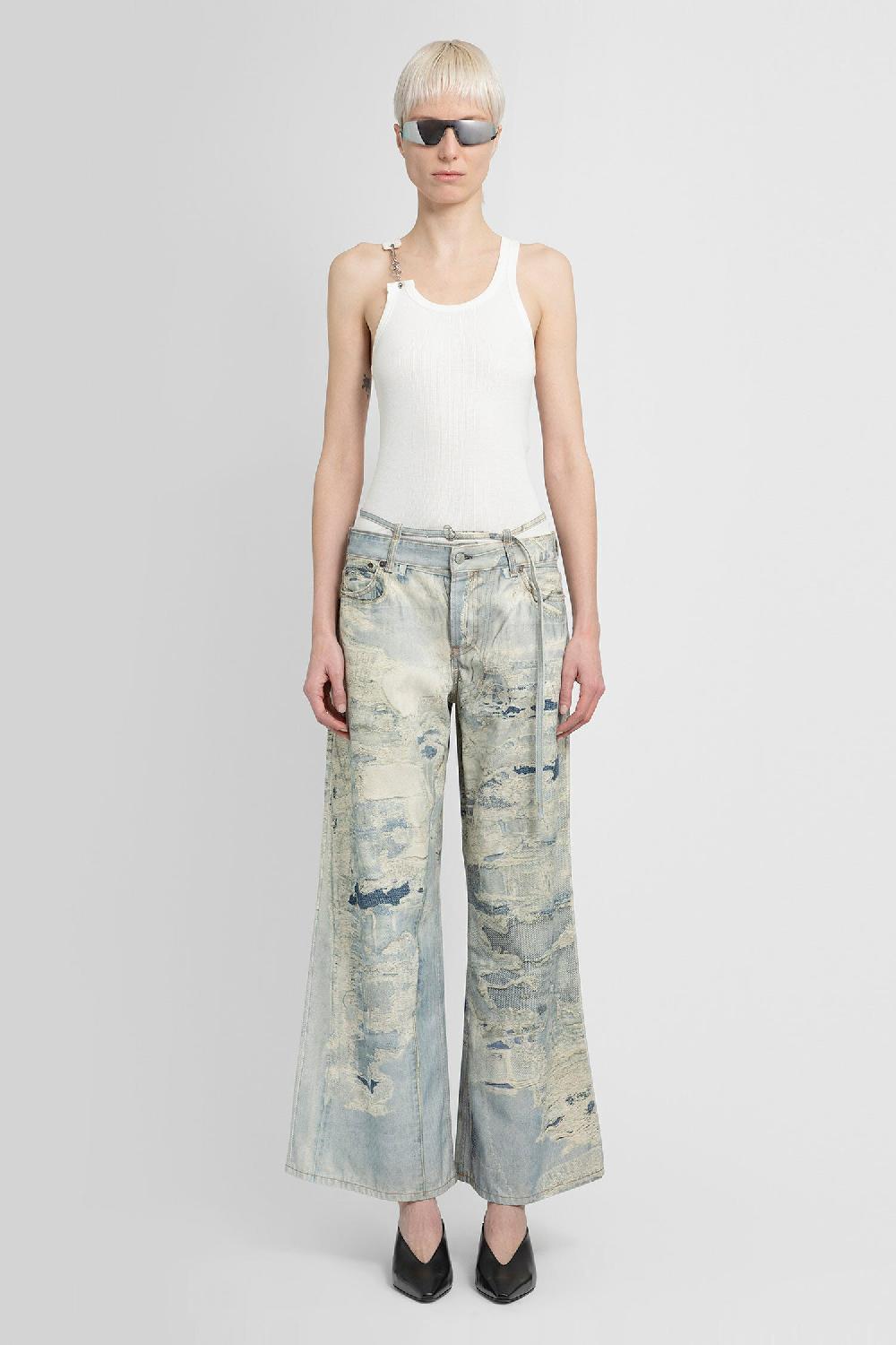 Antonioli ACNE STUDIOS WOMAN BLUE TROUSERS Promozione Limitata