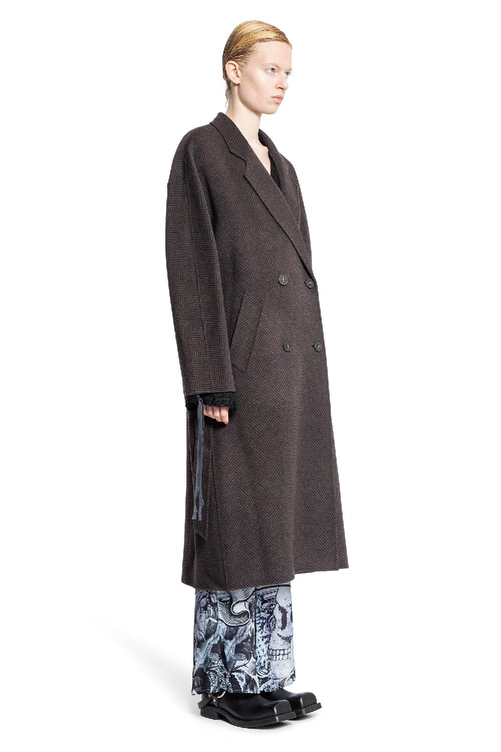 Antonioli ACNE STUDIOS WOMAN BROWN COATS Ultimo giorno