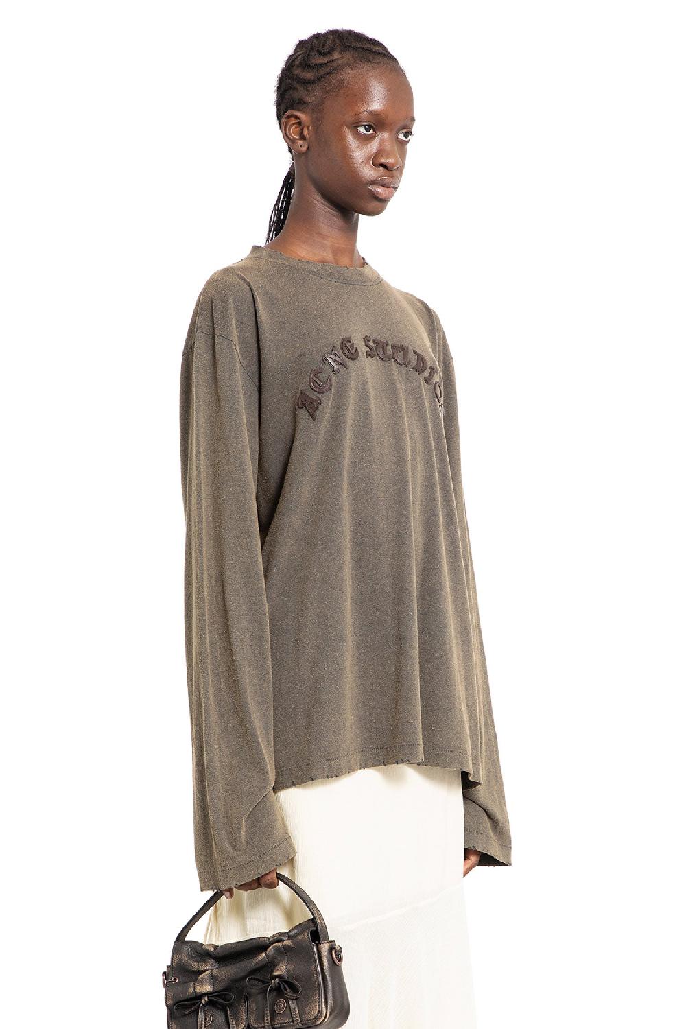Antonioli ACNE STUDIOS WOMAN BROWN SHIRTS Shopping Online