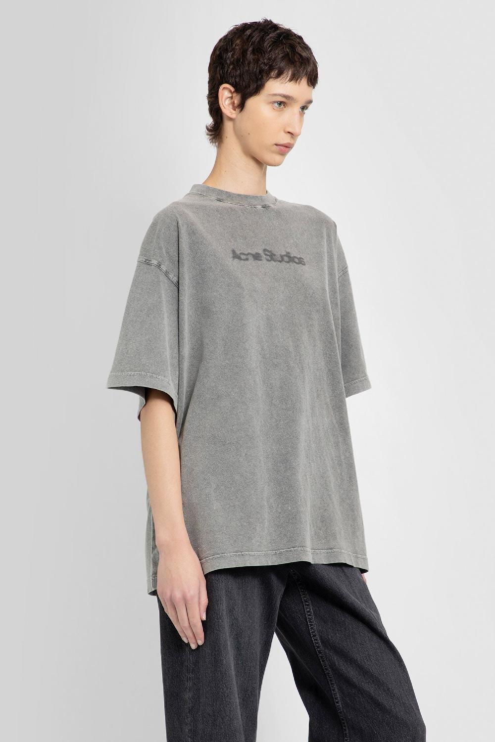 Antonioli ACNE STUDIOS WOMAN GREY T-SHIRTS & TANK TOPS Novità