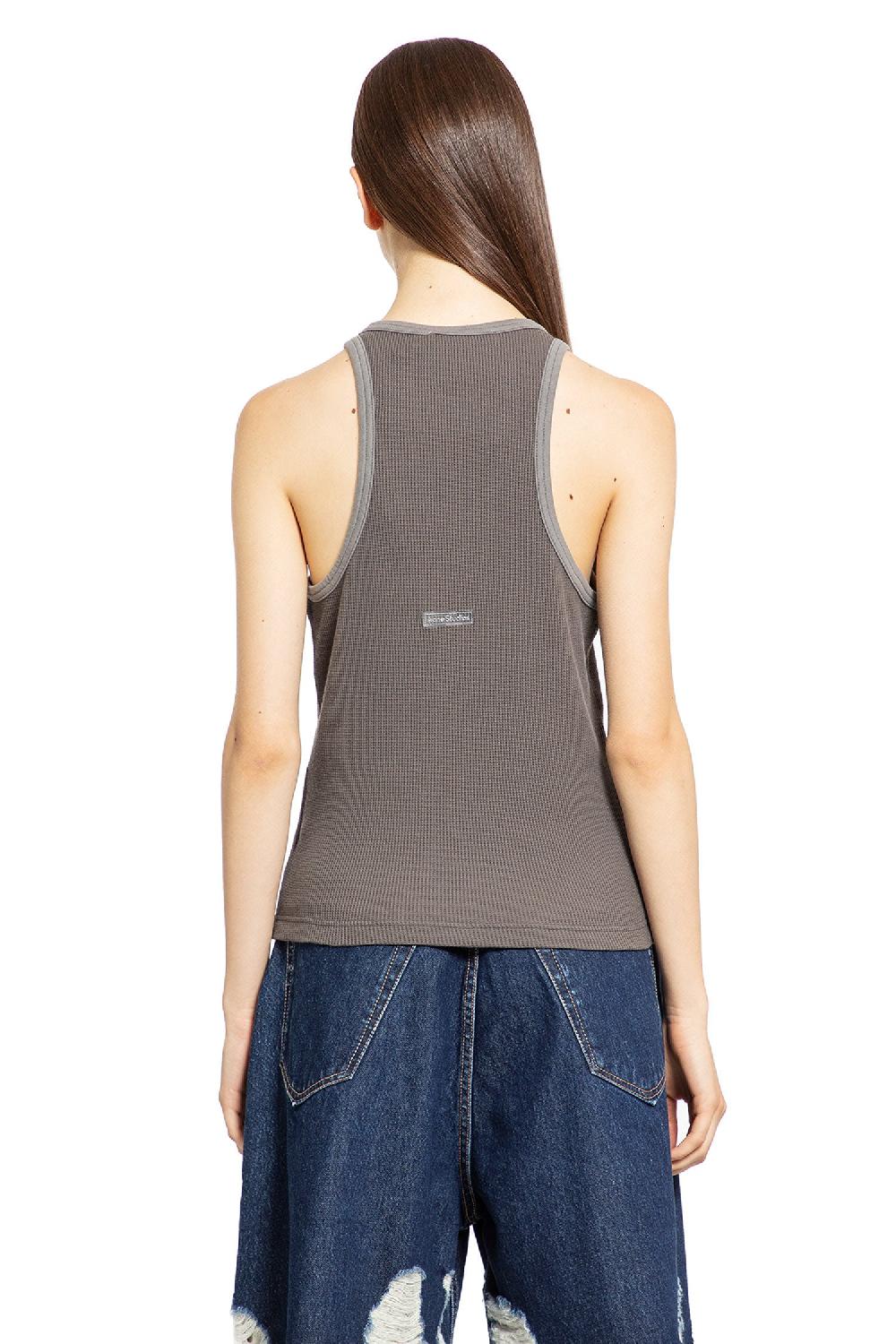 Antonioli ACNE STUDIOS WOMAN GREY T-SHIRTS & TANK TOPS Presa