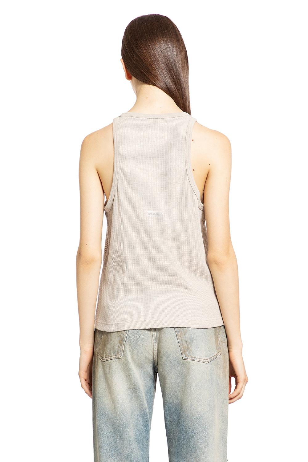 Antonioli ACNE STUDIOS WOMAN GREY T-SHIRTS & TANK TOPS Sconto