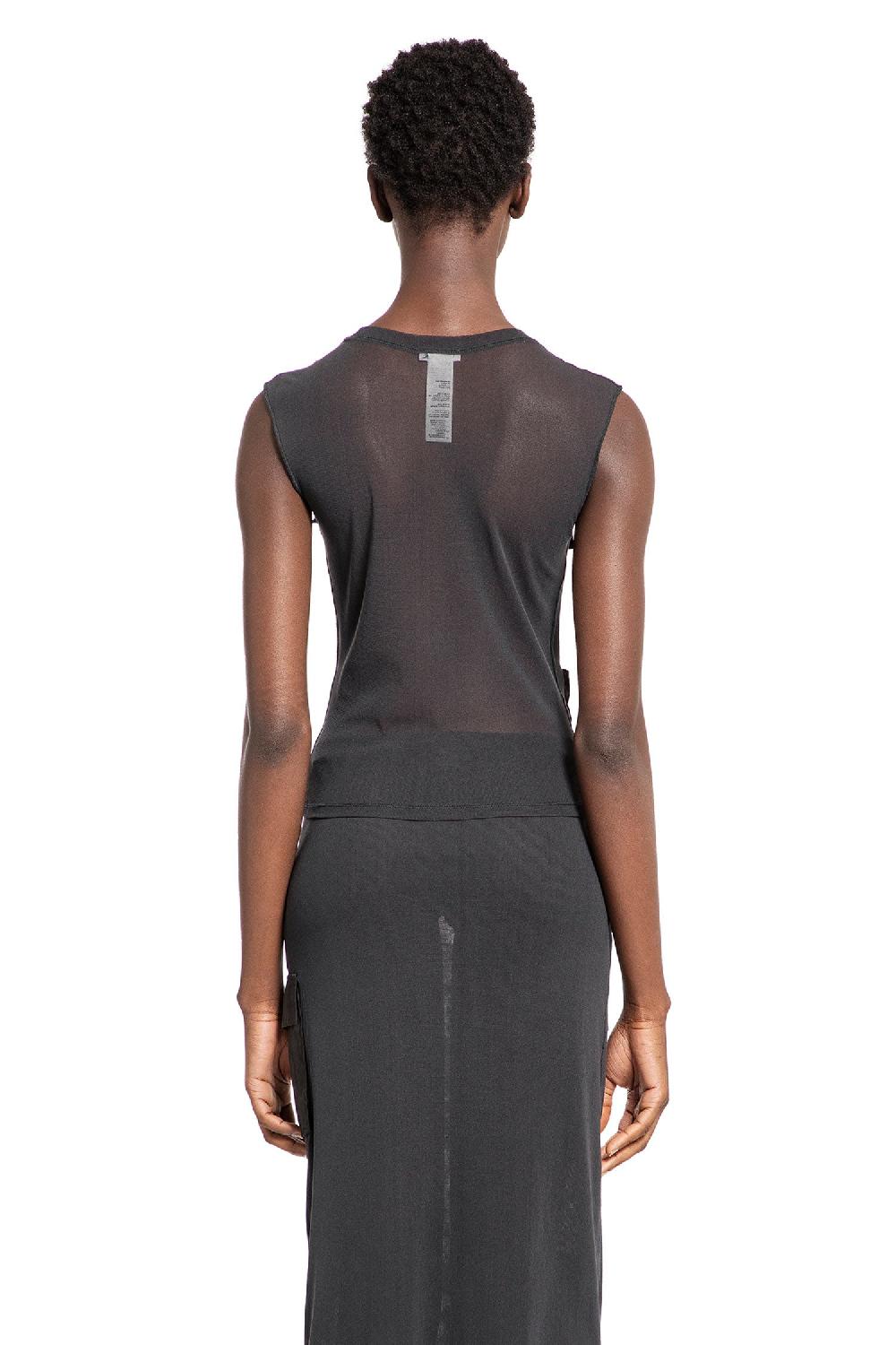 Antonioli ACNE STUDIOS WOMAN GREY T-SHIRTS & TANK TOPS Online