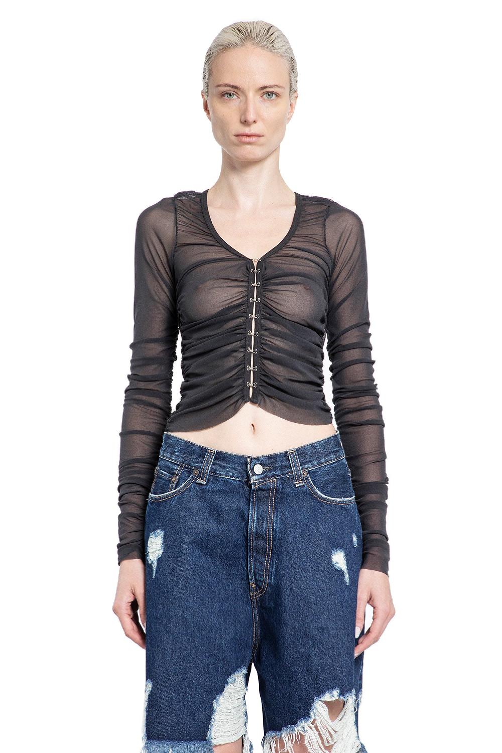 Antonioli ACNE STUDIOS WOMAN GREY TOPS In Vendita