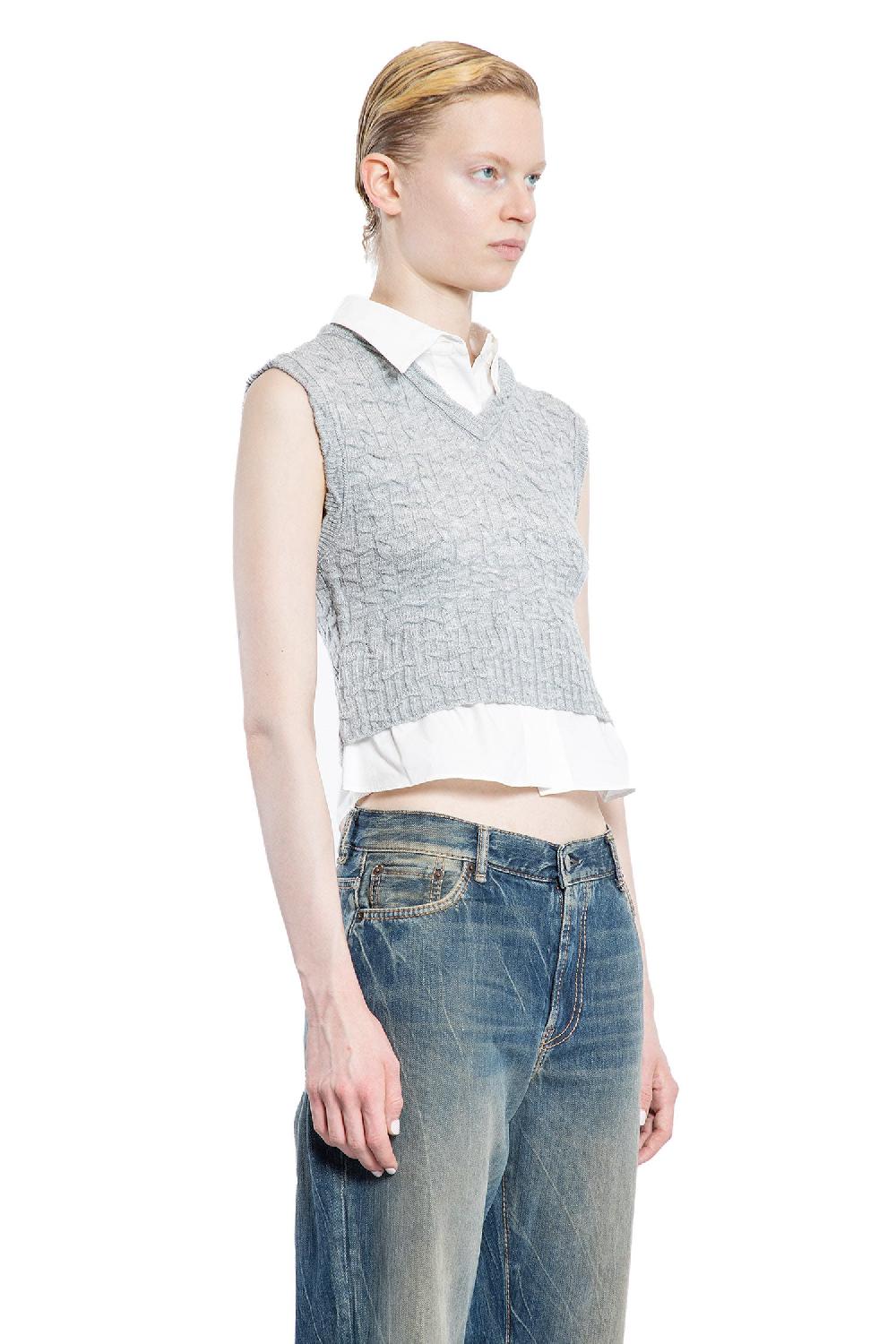 Antonioli ACNE STUDIOS WOMAN GREY VESTS Offerte