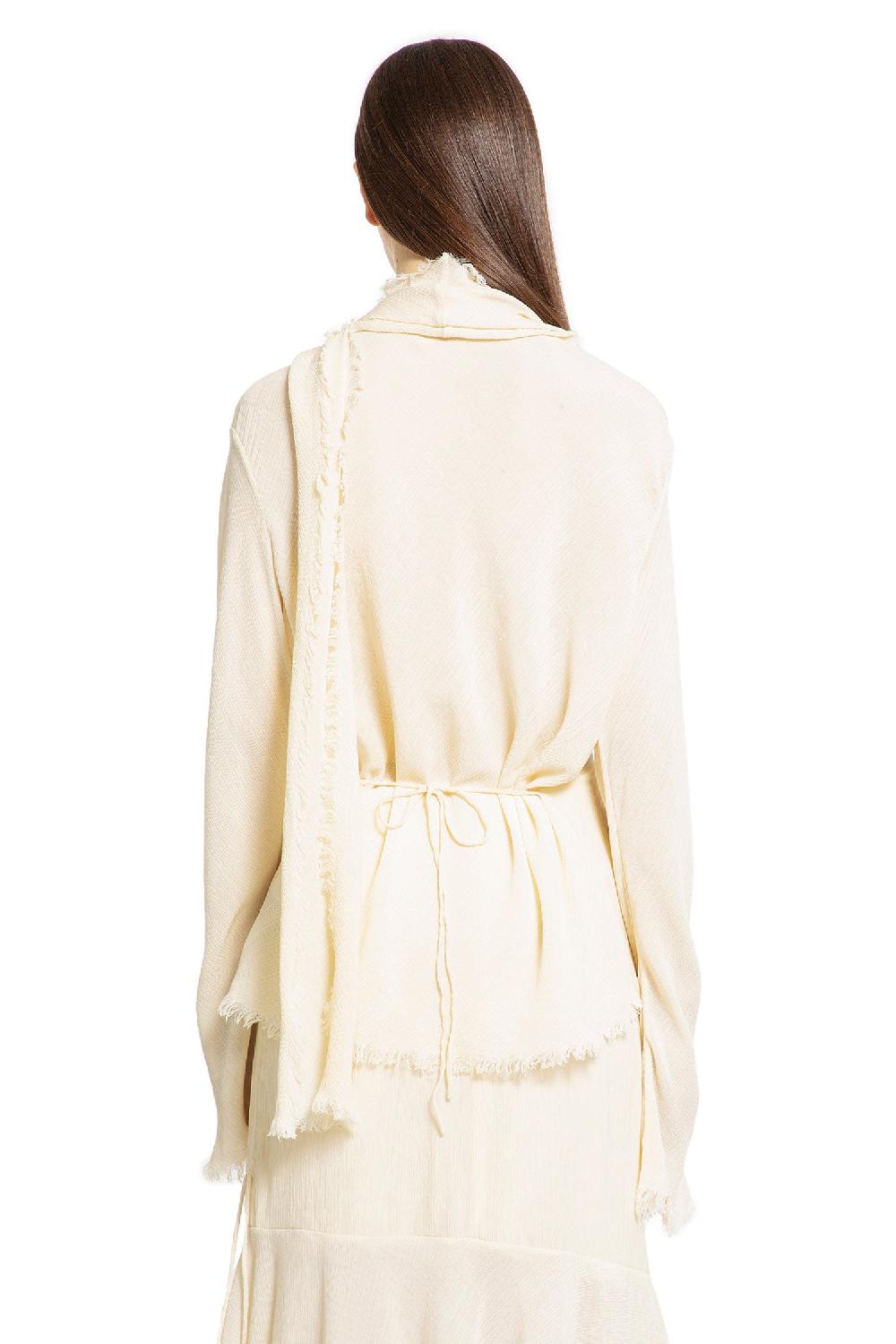 Antonioli ACNE STUDIOS WOMAN OFF-WHITE SHIRTS Saldi Di Fabbrica