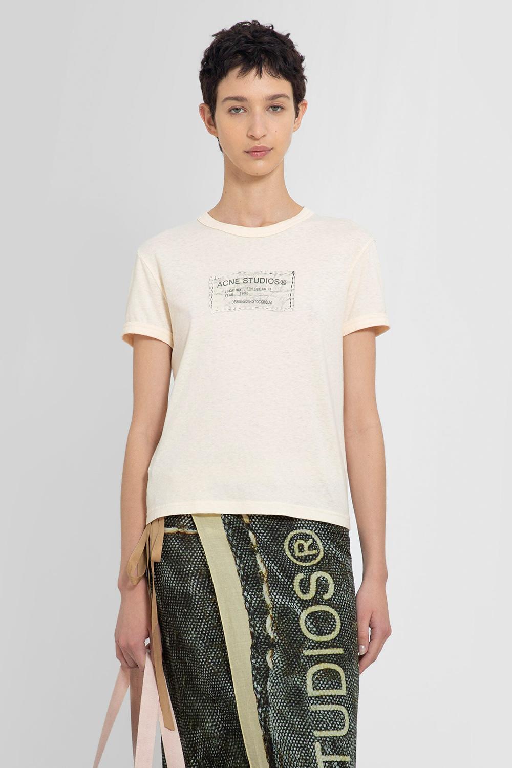 Antonioli ACNE STUDIOS WOMAN ORANGE T-SHIRTS & TANK TOPS Vendite Flash