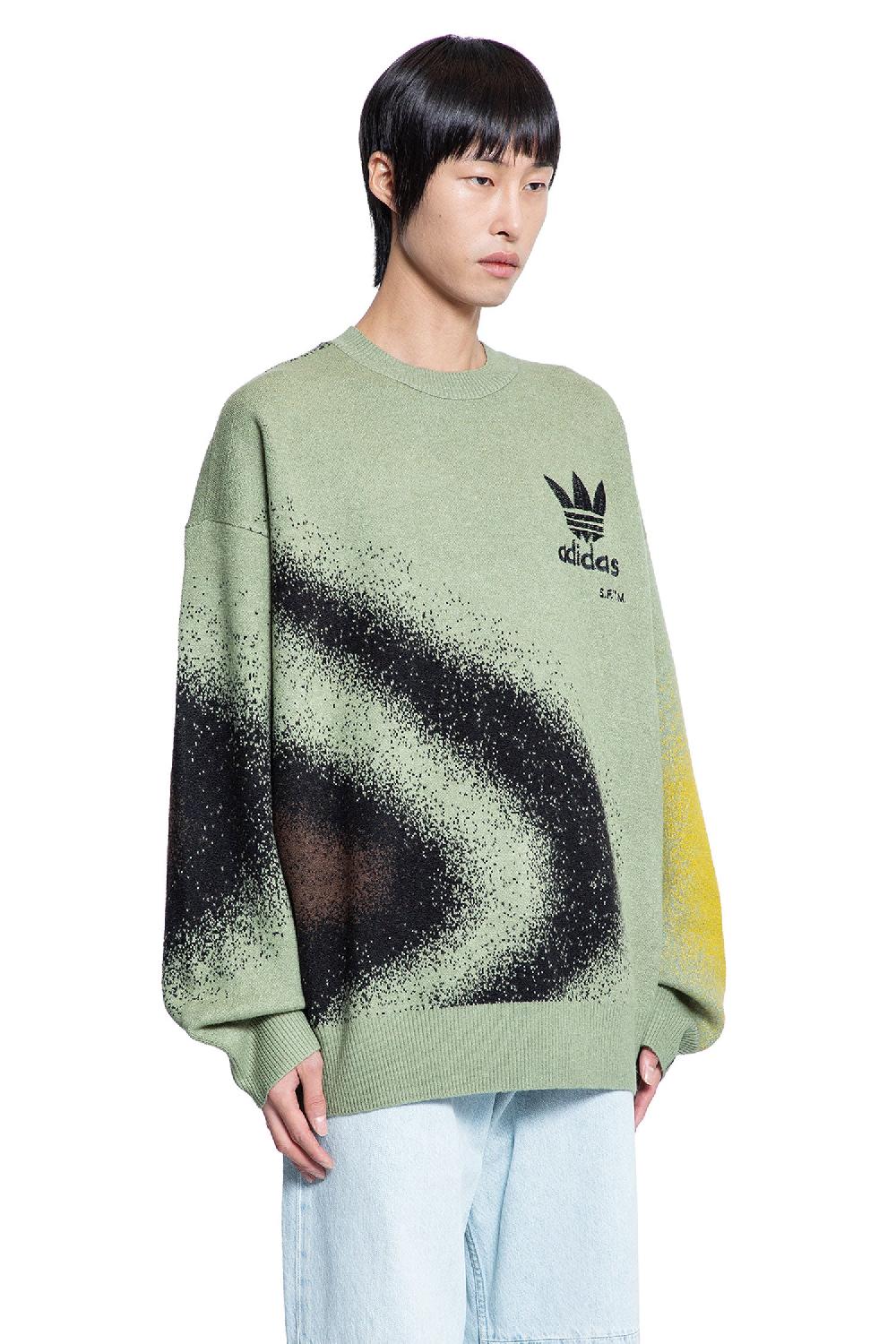 Antonioli ADIDAS MAN GREEN KNITWEAR Convenienza