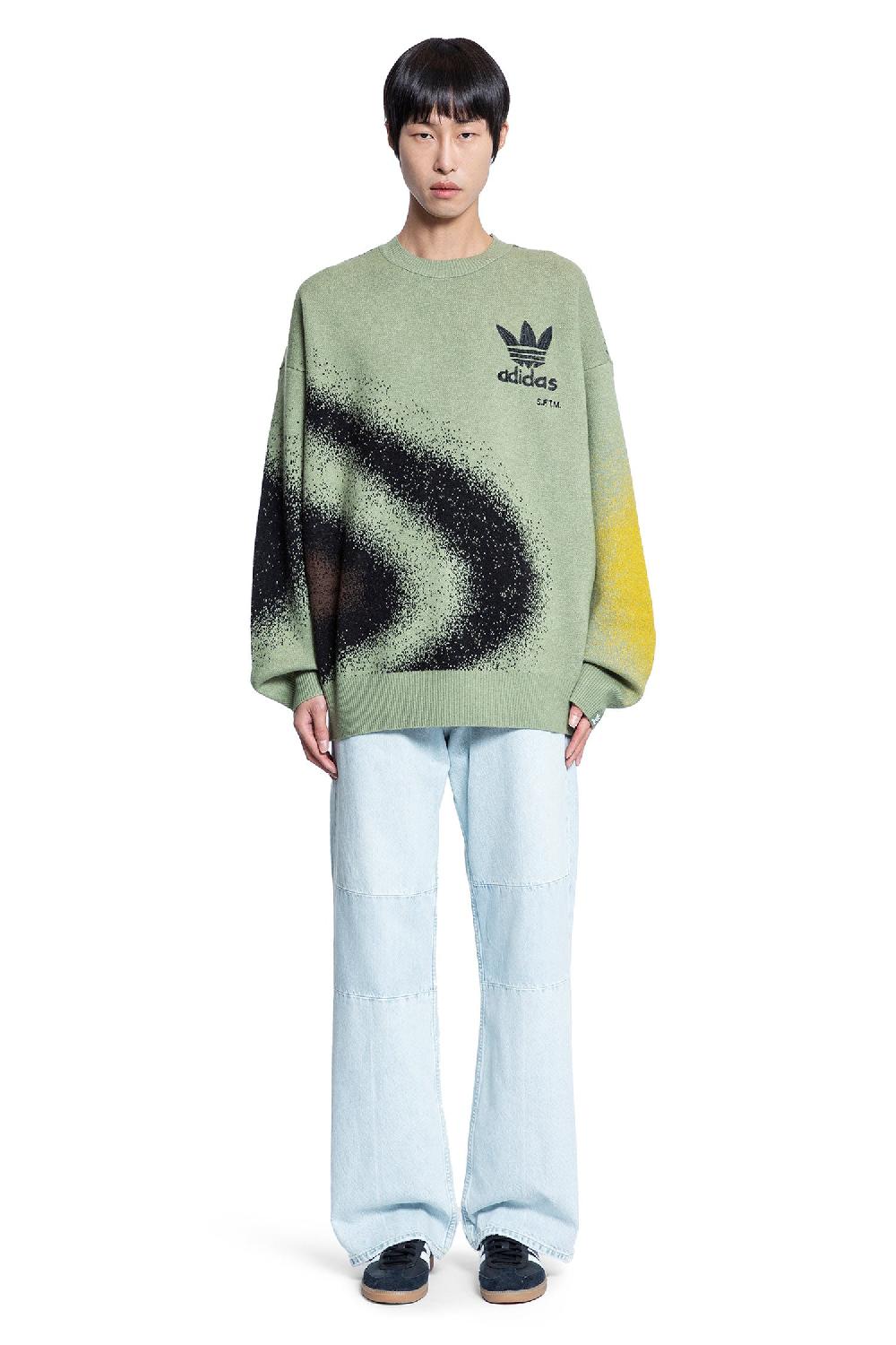 Antonioli ADIDAS MAN GREEN KNITWEAR Convenienza