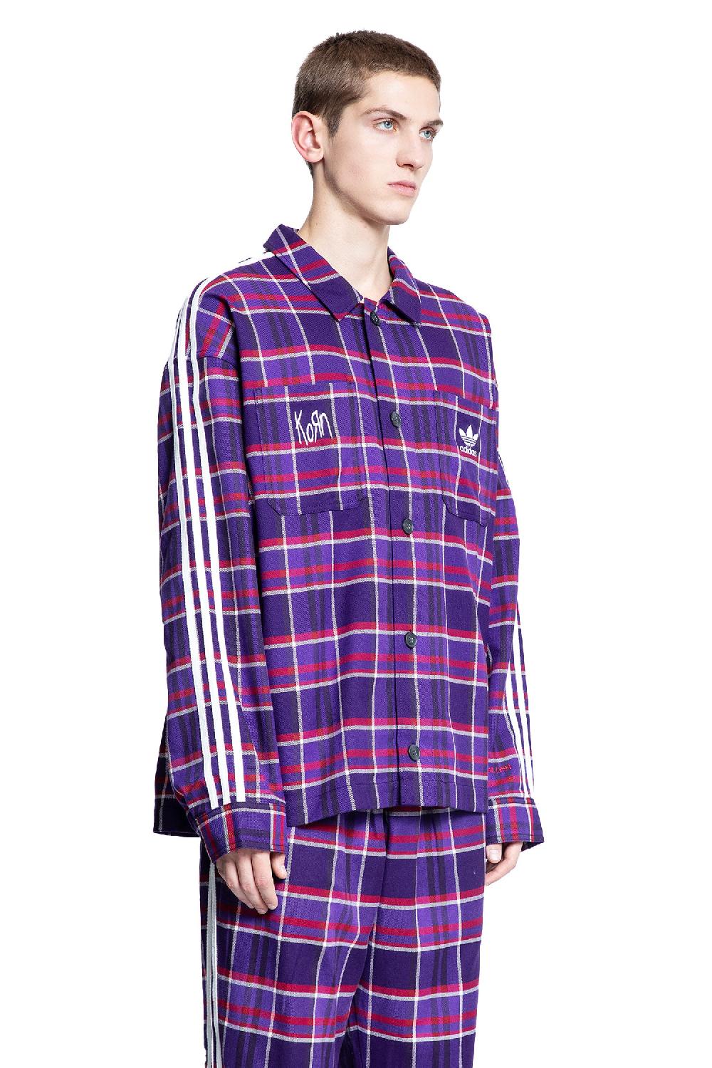 Antonioli ADIDAS MAN PURPLE JACKETS Vendita Economica