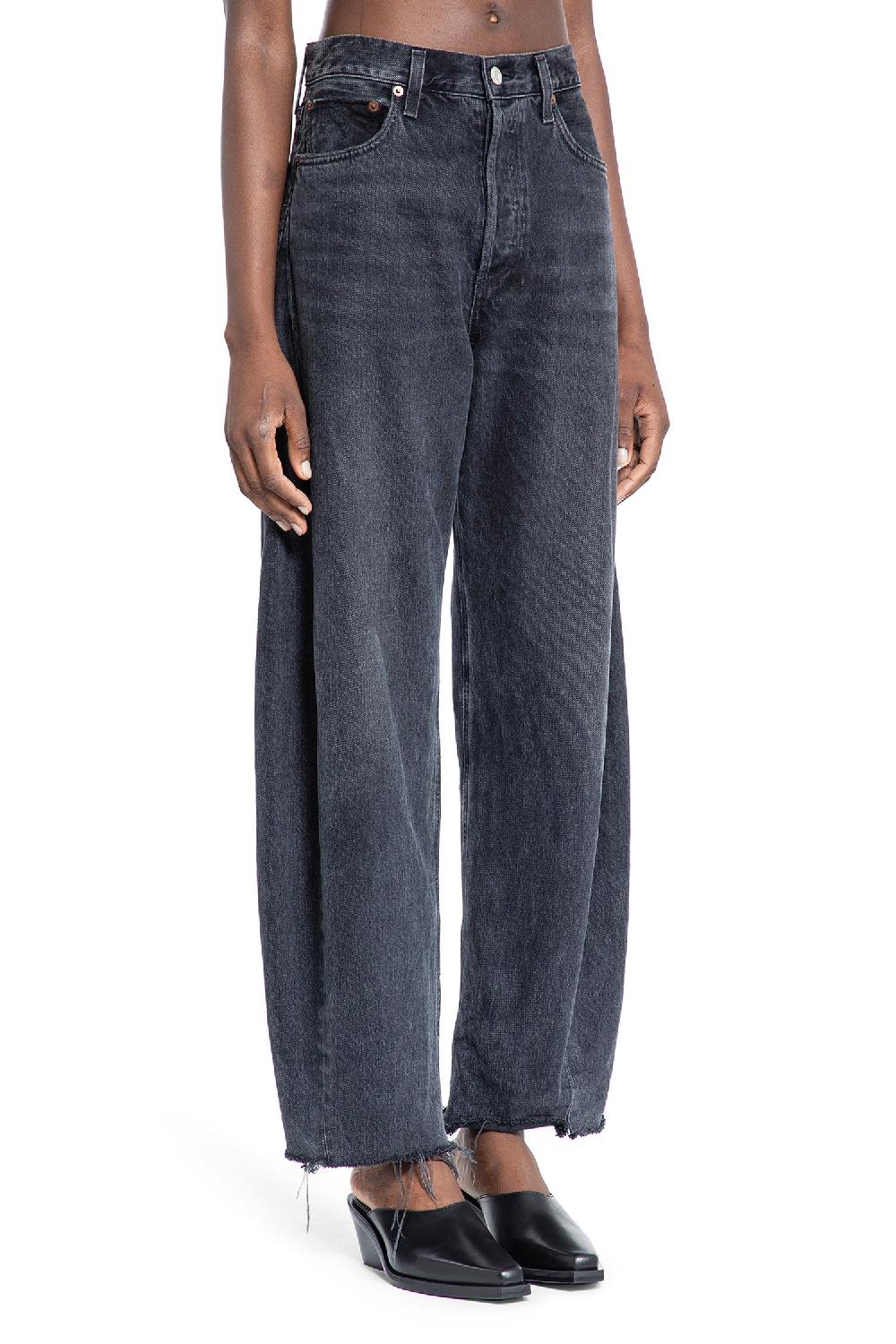 Antonioli AGOLDE WOMAN BLACK JEANS Consegna Veloce