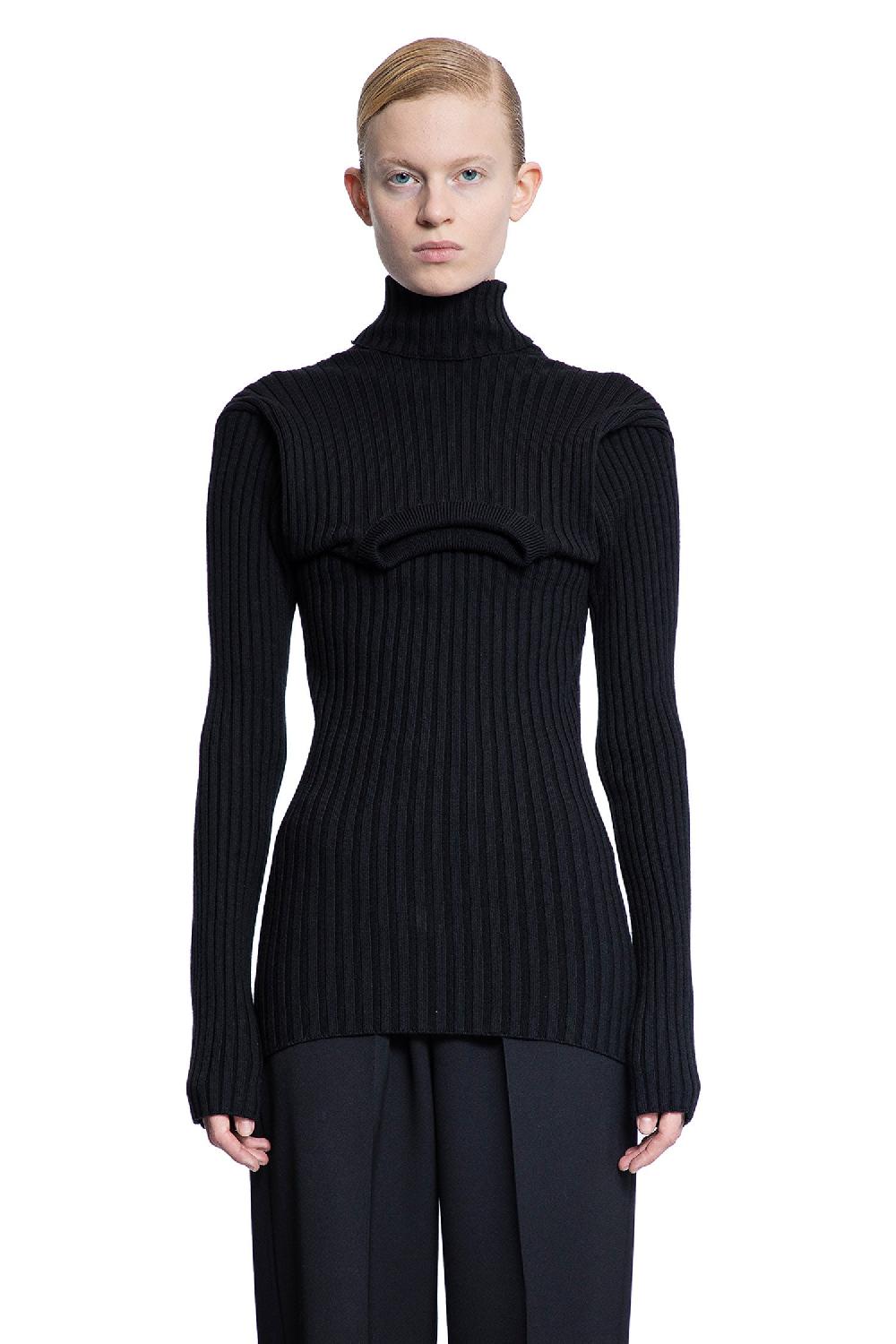 Antonioli ALAINPAUL WOMAN BLACK KNITWEAR Outlet