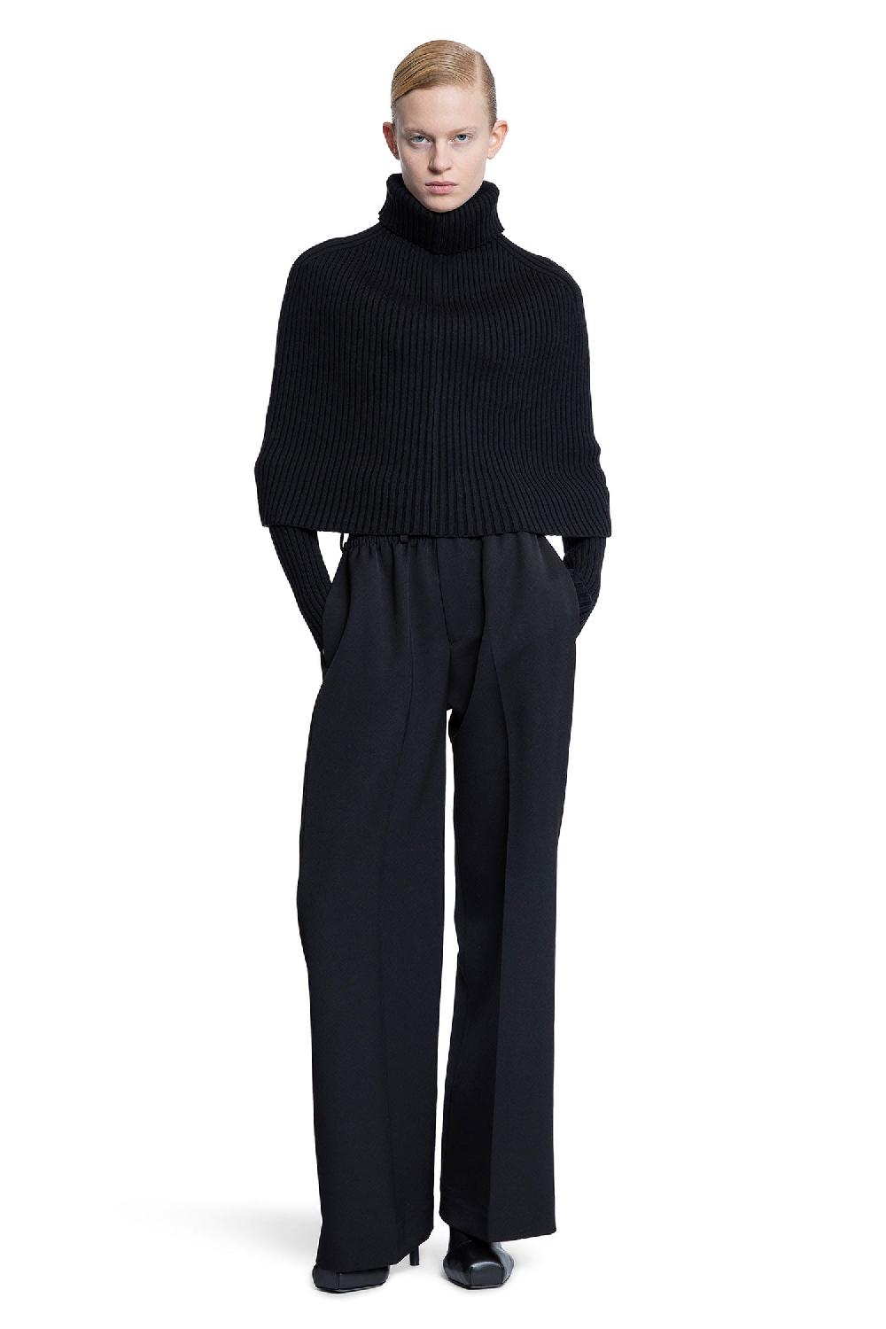 Antonioli ALAINPAUL WOMAN BLACK SCARVES In Vendita