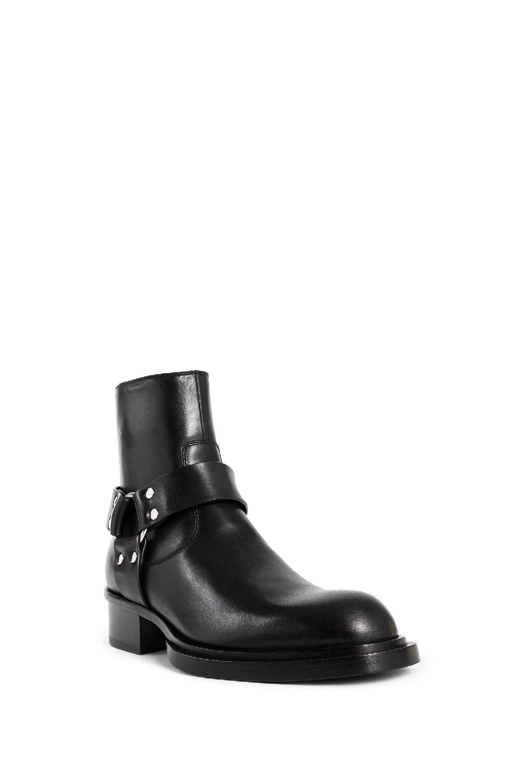 Antonioli ALEXANDER MCQUEEN MAN BLACK BOOTS Moda