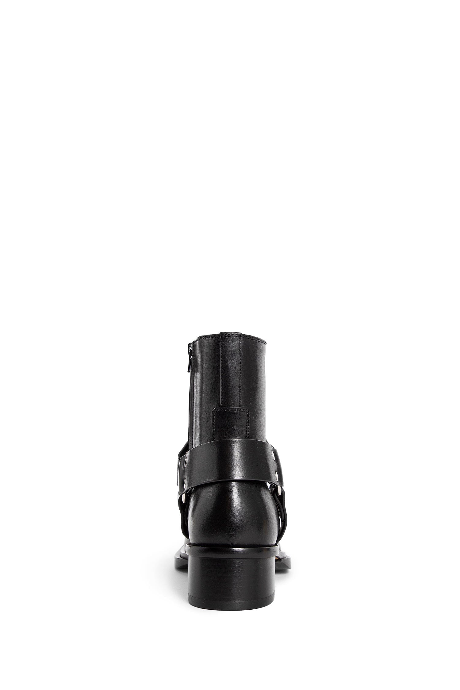 Antonioli ALEXANDER MCQUEEN MAN BLACK BOOTS Moda