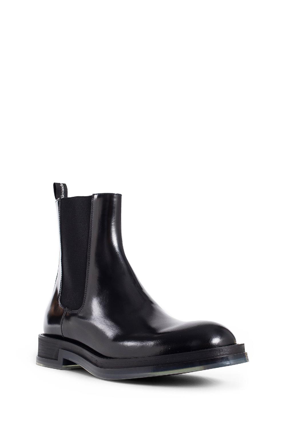 Antonioli ALEXANDER MCQUEEN MAN BLACK BOOTS Ultimo giorno