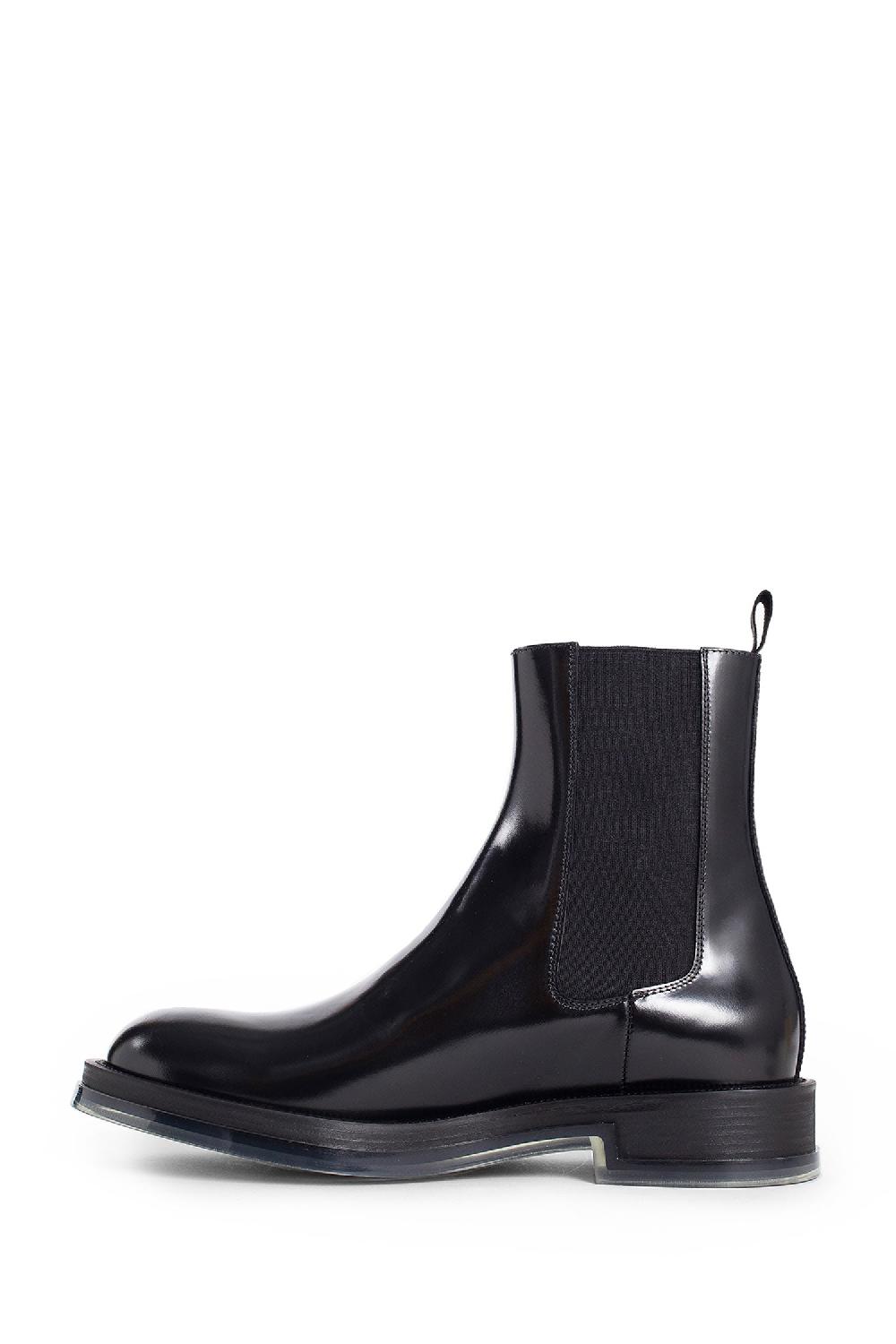 Antonioli ALEXANDER MCQUEEN MAN BLACK BOOTS Ultimo giorno